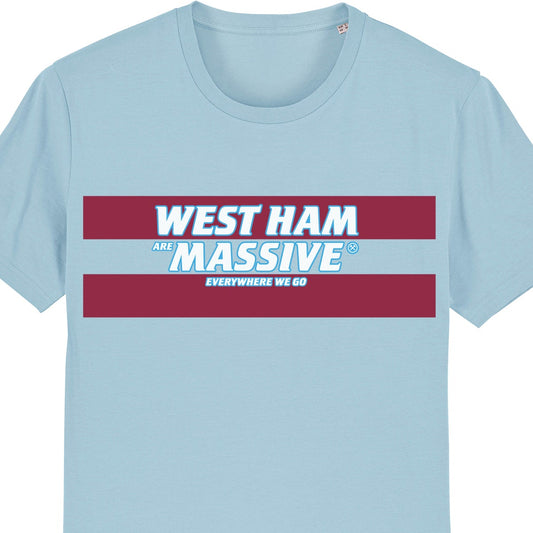West Ham Are Massive Retro Kit Tee