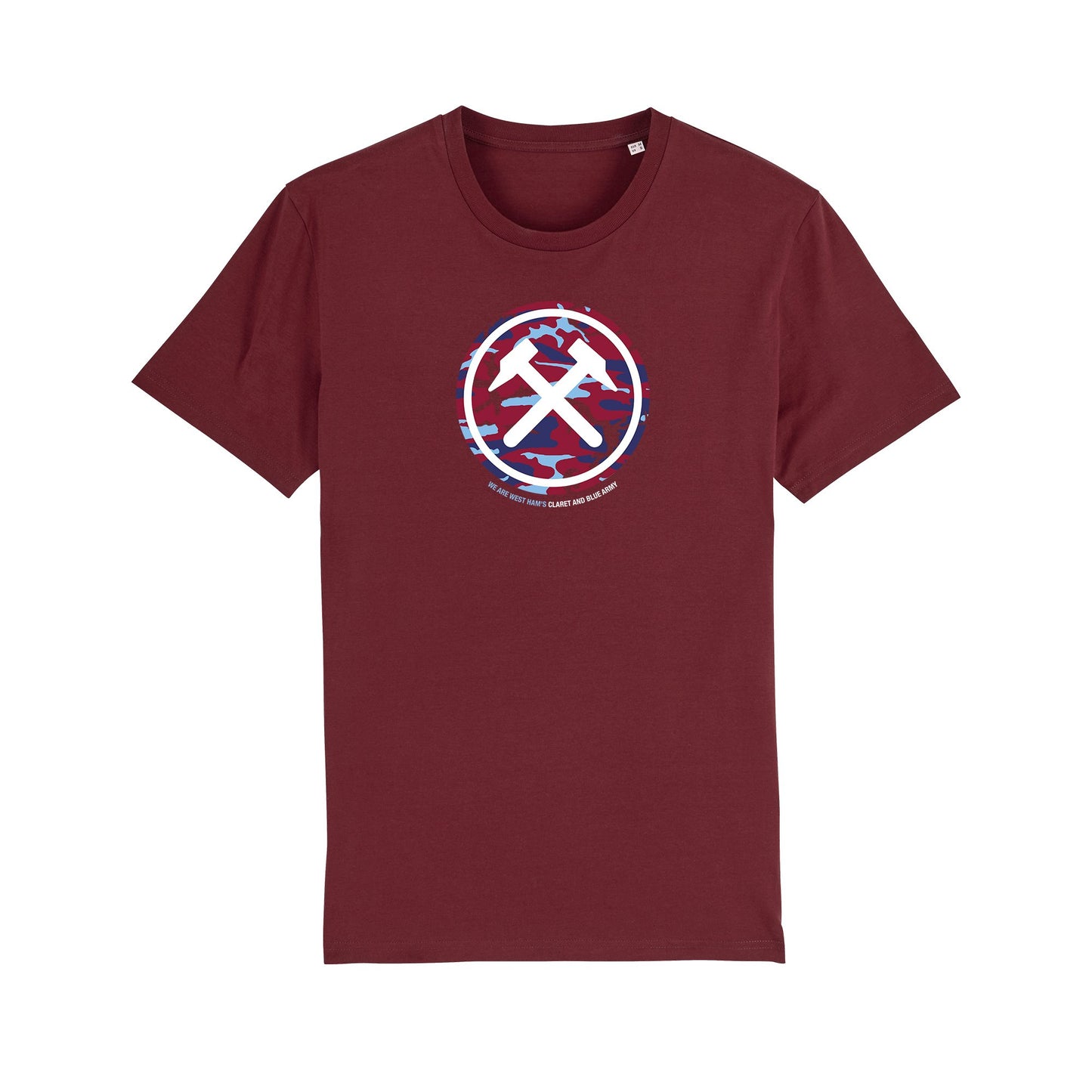 Claret and Blue Army Roundel Tee